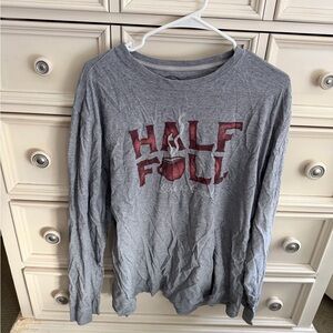 Life Is Good Gray Shirt with Red Accents